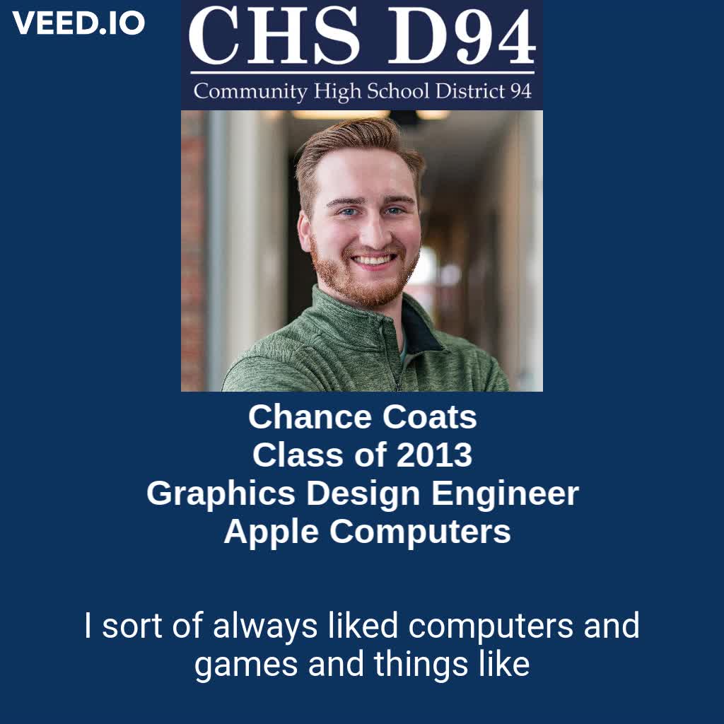 Chance Coats - Class of 2013 - Apple Graphics Engineer - Brian Turnbaugh