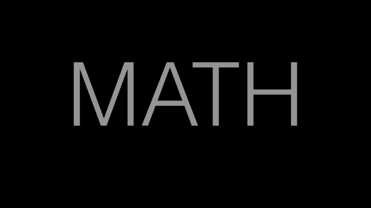 Math  - 
