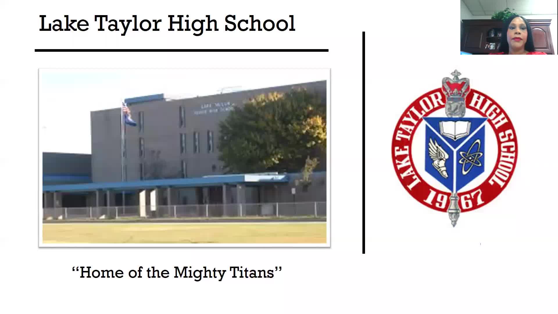 Principal's Welcome Back Message - 